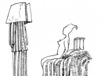 roodkapje in 3 detail